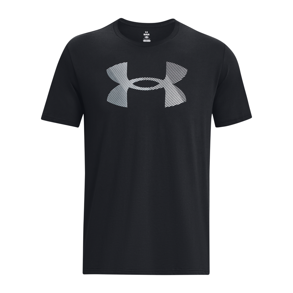 Мужская футболка Under Armour  Big Logo Fill SS-BLK 1379451-001