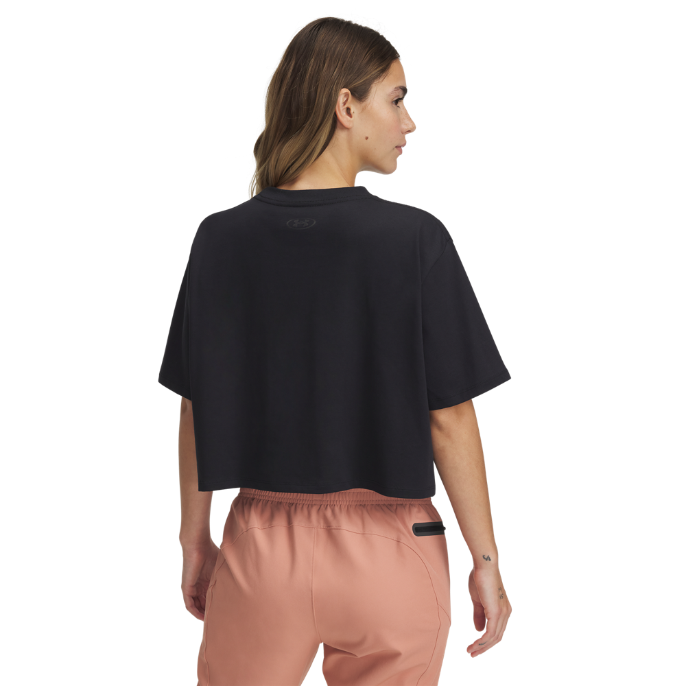 Tricou pentru femei Under Armour Sportstyle Rival-BLK 1389721-001