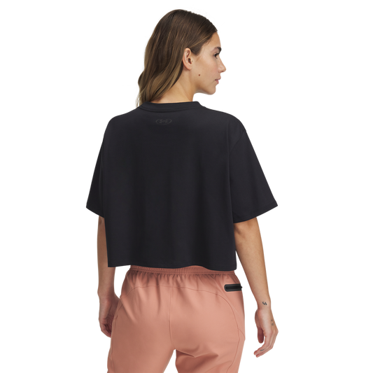 Женская футболка Under Armour Sportstyle Rival-BLK 1389721-001