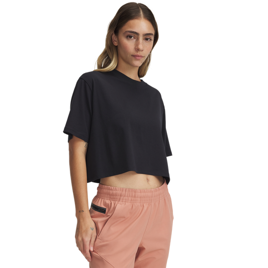 Женская футболка Under Armour Sportstyle Rival-BLK 1389721-001