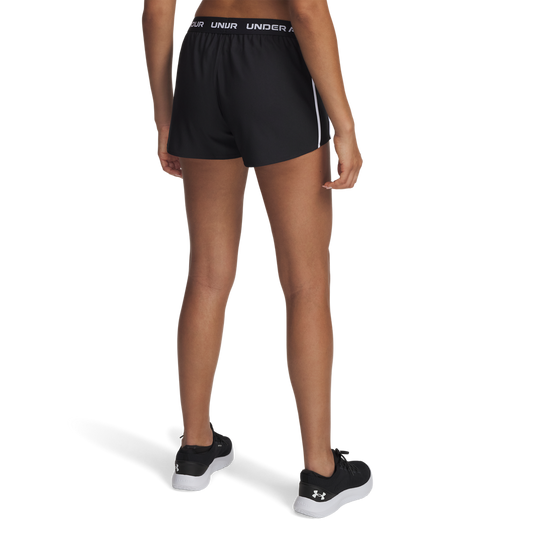 Женские шорты для фитнеса Under Armour Tech Play Up Shorts-BLK 1389882-002