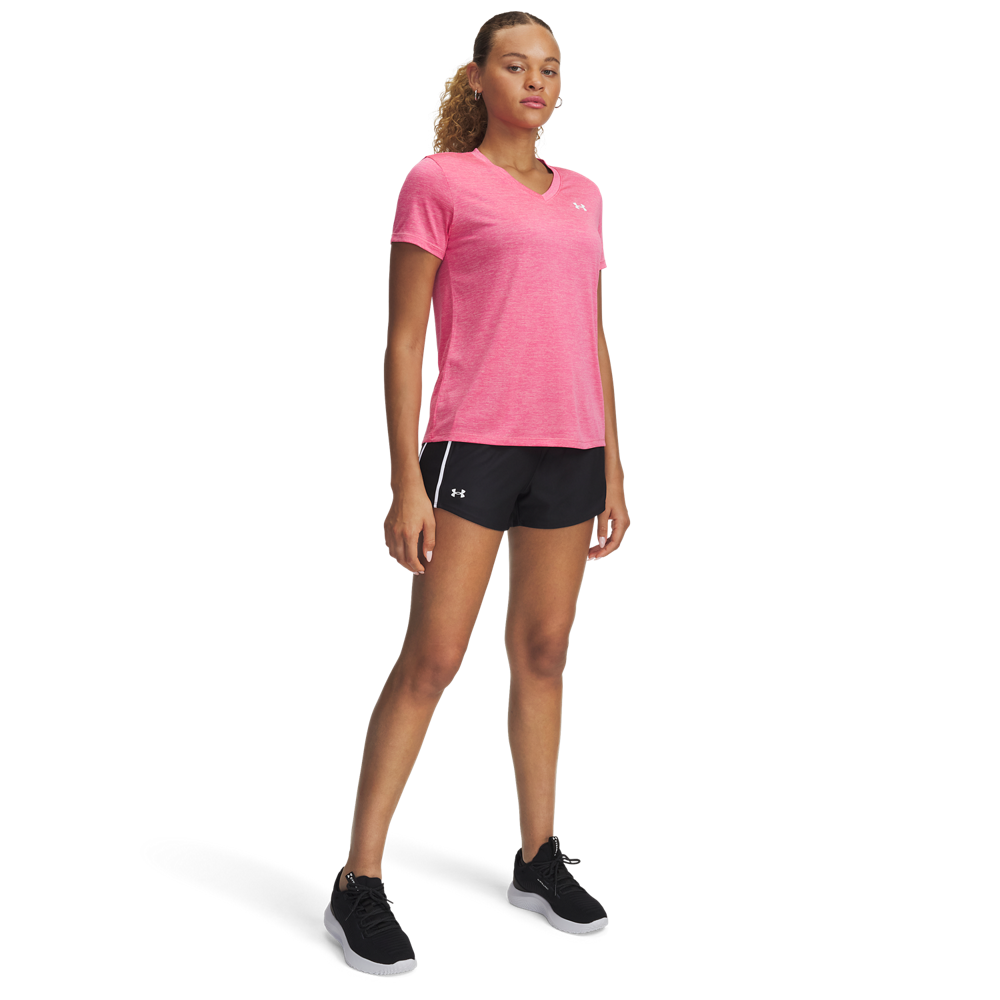 Pantaloni scurți de fitness pentru femei Under Armour Tech Play Up Shorts-BLK 1389882-002