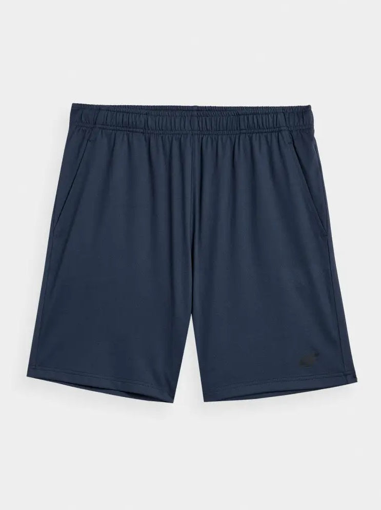 Pantaloni scurți de antrenament pentru bărbați 4F M383 4FWSS24TFSHM383 Denim
