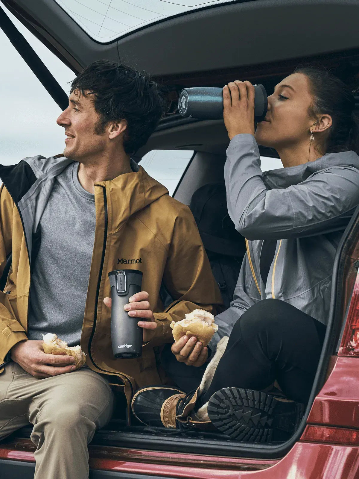 Термокружка Contigo West Loop 470 ml Gunmetal Trans Matte 2095797