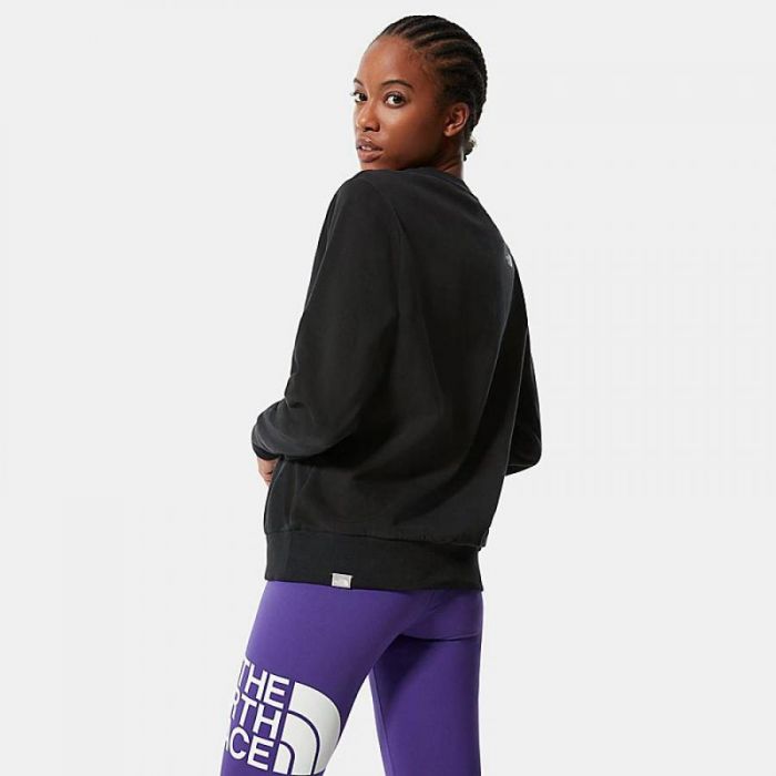 Hanorac dama w standard crew tnf black, nf0a4m7ejk31