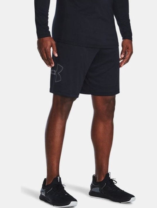 Pantaloni scurți de fitness pentru bărbați Under Armour Tech Graphic-BLK 1306443-001