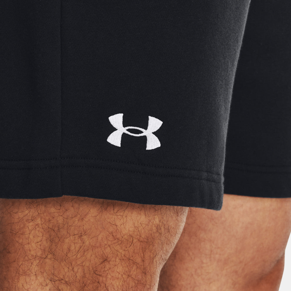 Șorturi pentru bărbați Under Armour Rival Fleece Shorts-BLK 1379779-001