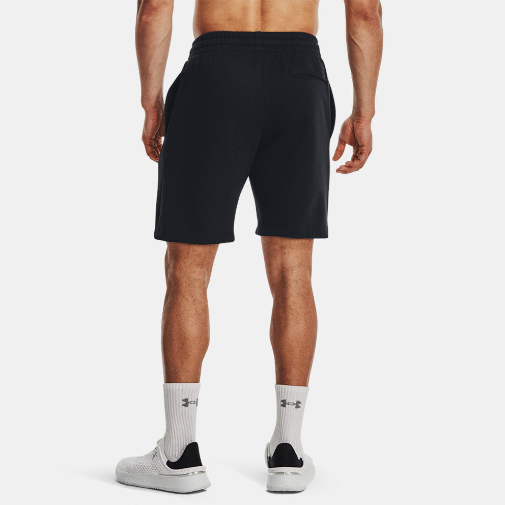 Șorturi pentru bărbați Under Armour Rival Fleece Shorts-BLK 1379779-001