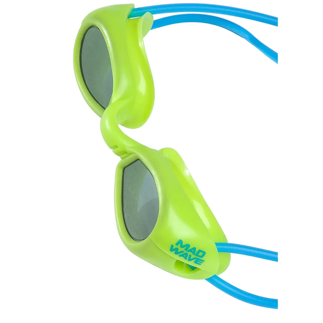Детские очки для плавания Mad Wave M0410 03 0 10W Comet kids goggles, green