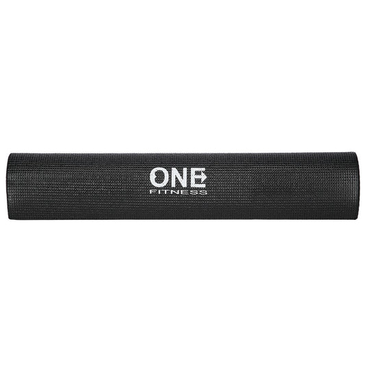 Коврик для йоги Abisal ym02 black yoga mat one fitness