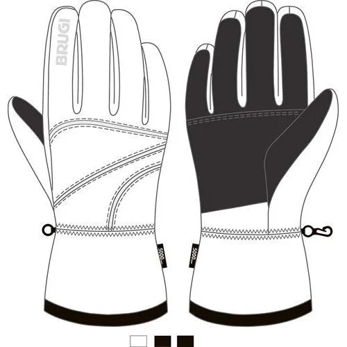 Перчатки женские горнолыжные Brugi ZB2T 1K9