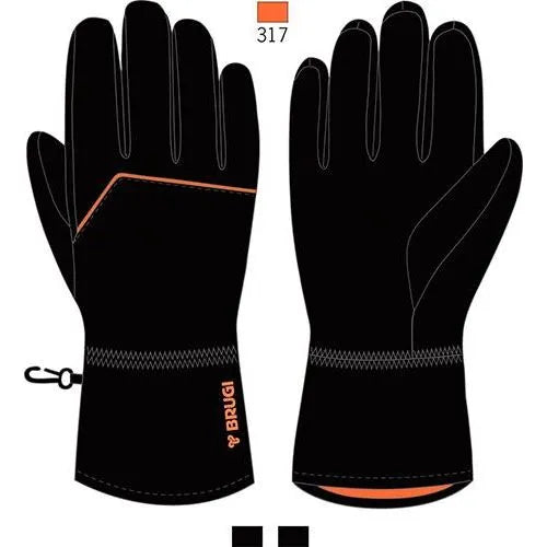 Mănuși de schi pentru bărbați Brugi ZD1N TJB