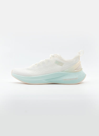 Кроссовки женские для бега  Peak ET42668H off white/green