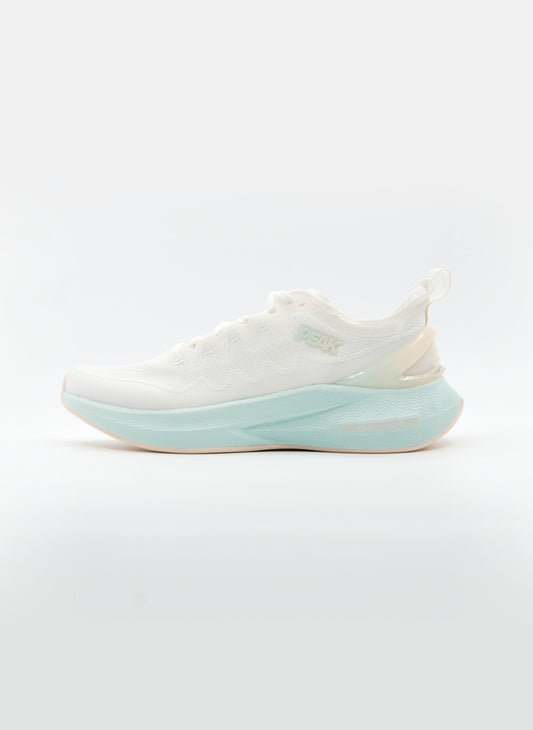 Кроссовки женские для бега  Peak ET42668H off white/green