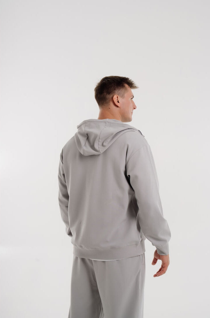 Pantaloni spotivi pentru bărbați Peak FWB253031 lt.grey