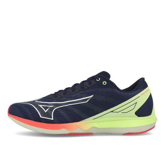 Adidași bărbați pentru alergare  Mizuno WAVE SHADOW 5 / Blue Depth / Illusion Blue / Paradise Green / J1GC213025