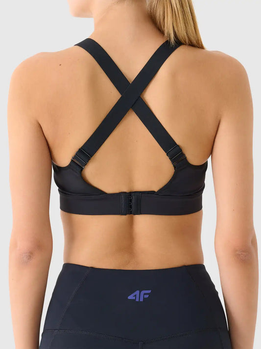 Bra pentru fitness 4F F180 4FWAW25USBAF180 deep black