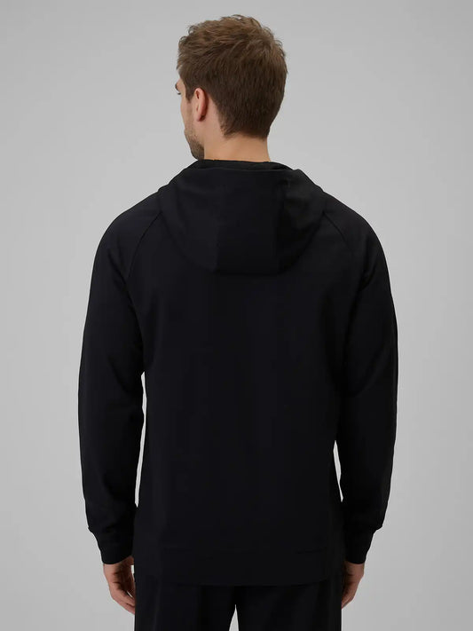 Hanorac cu fermoar pentru bărbați 4F M631 4FWSS26TFSWM631 deep black