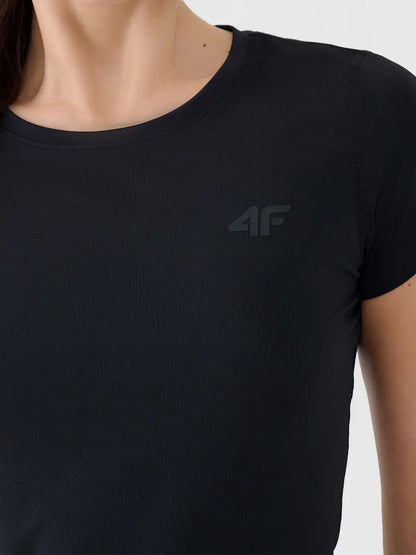 Tricou de fitness pentru femei Amber 4F F1846 4FWSS26TFTSF1846 deep black