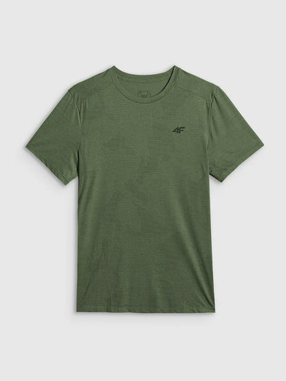 Tricou de antrenament pentru bărbați 4F M1778 4FWSS26TFTSM1778 khaki