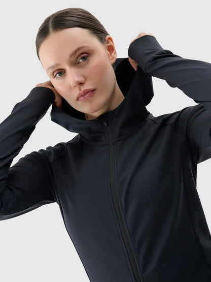 Женский батник на молнии 4F F467 4FRSS25TFSWF467 deep black