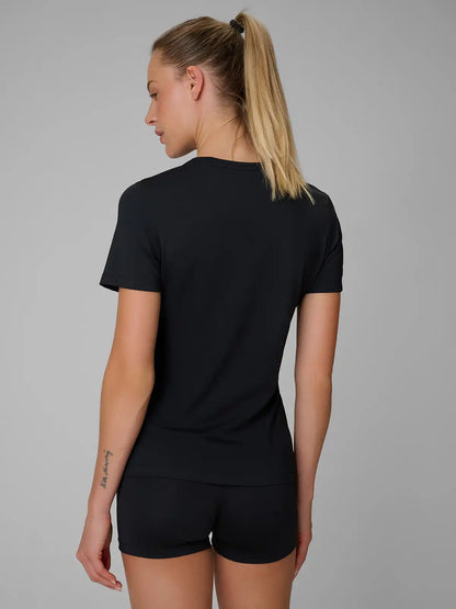 Женская футболка для фитнеса 4F F2325 4FWAW26TFTSF2325 black