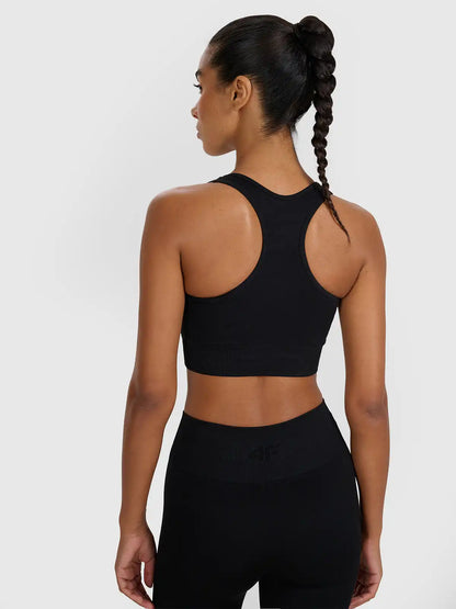 Bra pentru fitness 4F F214 4FWMM00USBAF214 deep black