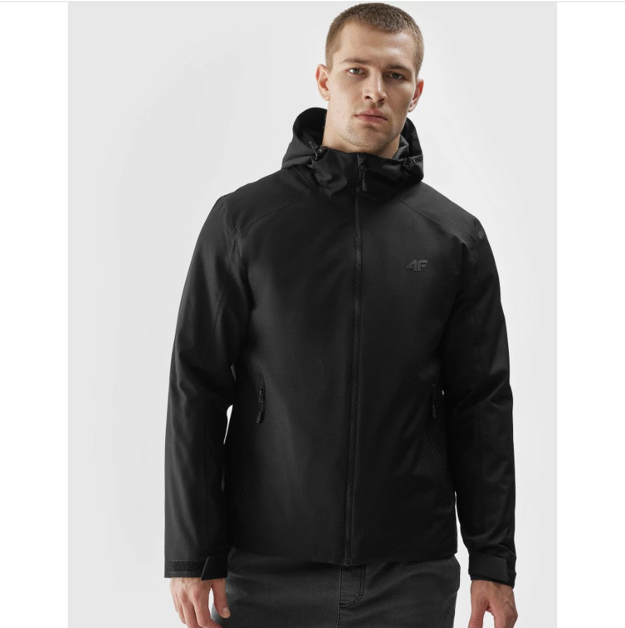 Jachetă impermeabilă 4F 4faw23ttjam304 deep black