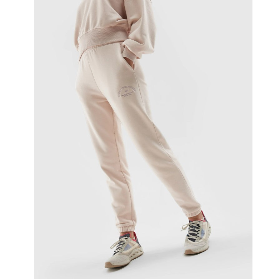 Pantaloni sport 4F 4faw23ttrof472 beige