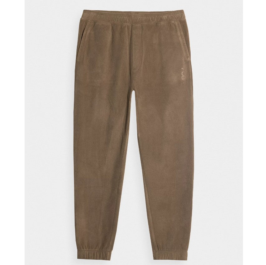 Pantaloni sport din fleece 4F 4faw23ttrom470 brown