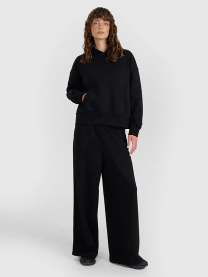 Женские штаны casual 4F F1204 4FWAW25TTROF1204 deep black