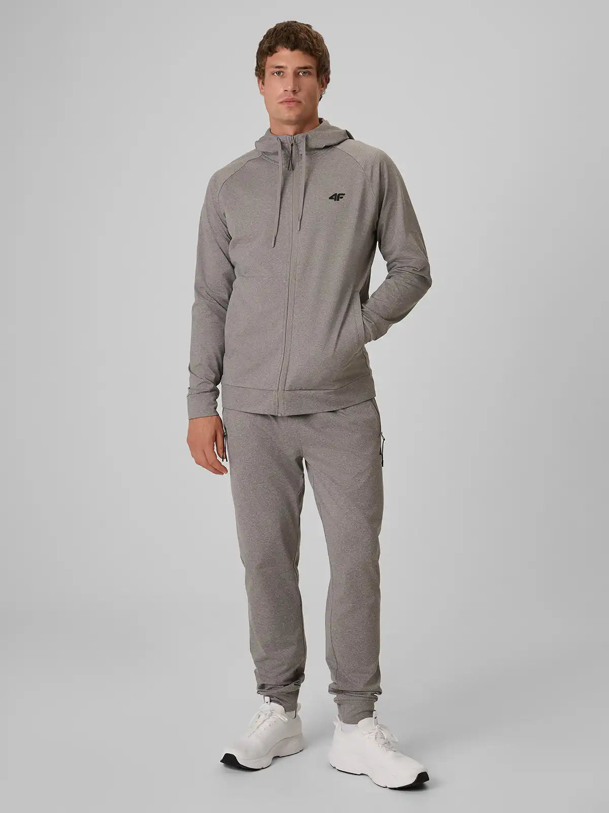 Мужские спортивные штаны 4F  M1424 4FWAW26TFTRM1424 grey melange
