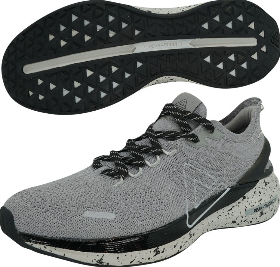 Кроссовки мужские для бега Peak running shoes e14627h sliver gray