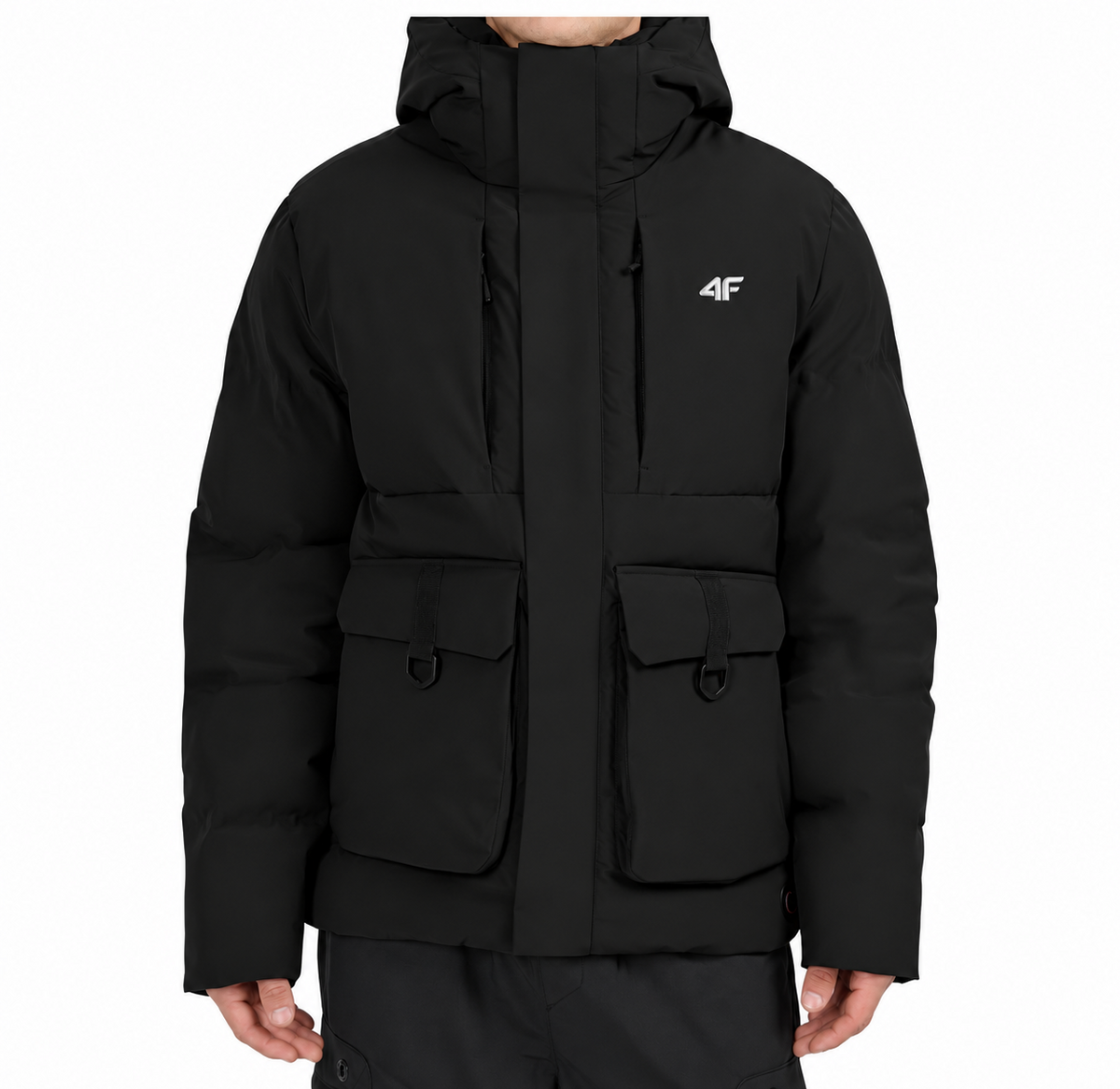 Geacă de ski pentru bărbați 4F M1214 4FWAW26TTJAM1214 deep black
