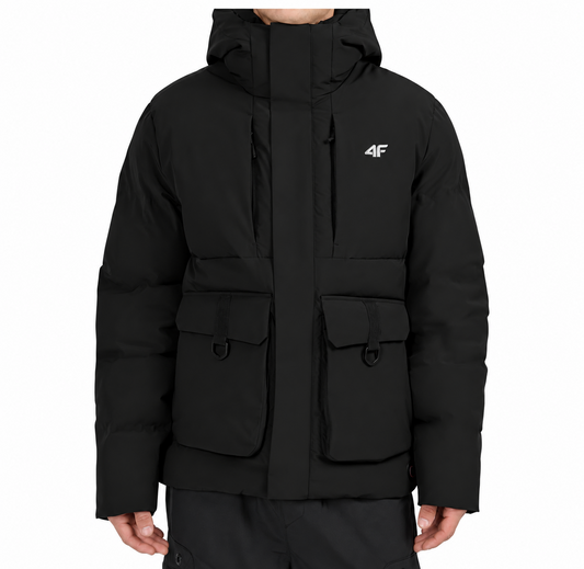 Geacă de ski pentru bărbați 4F M1214 4FWAW26TTJAM1214 deep black