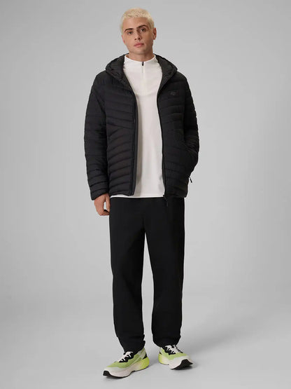 Мужской пуховик с капюшоном 4F M0935 4FWAW26TDJAM0935 deep black