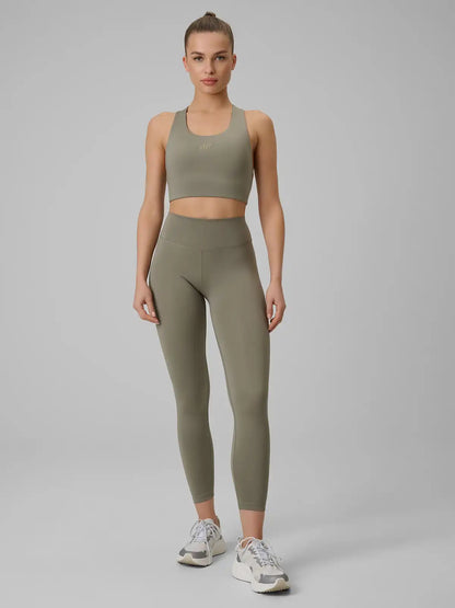 Legginși de antrenament pentru femei 4F F458 4FWSS26TFTIF458 green