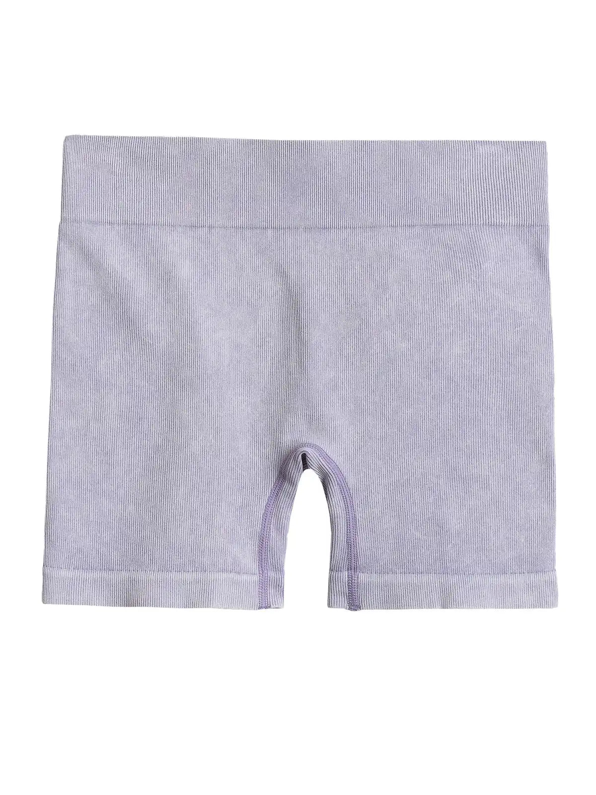 Legginși scurți de fitness pentru femei 4F F072  4FWSS26TFSTF072 violet
