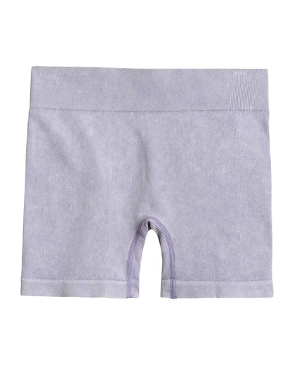 Legginși scurți de fitness pentru femei 4F F072  4FWSS26TFSTF072 violet