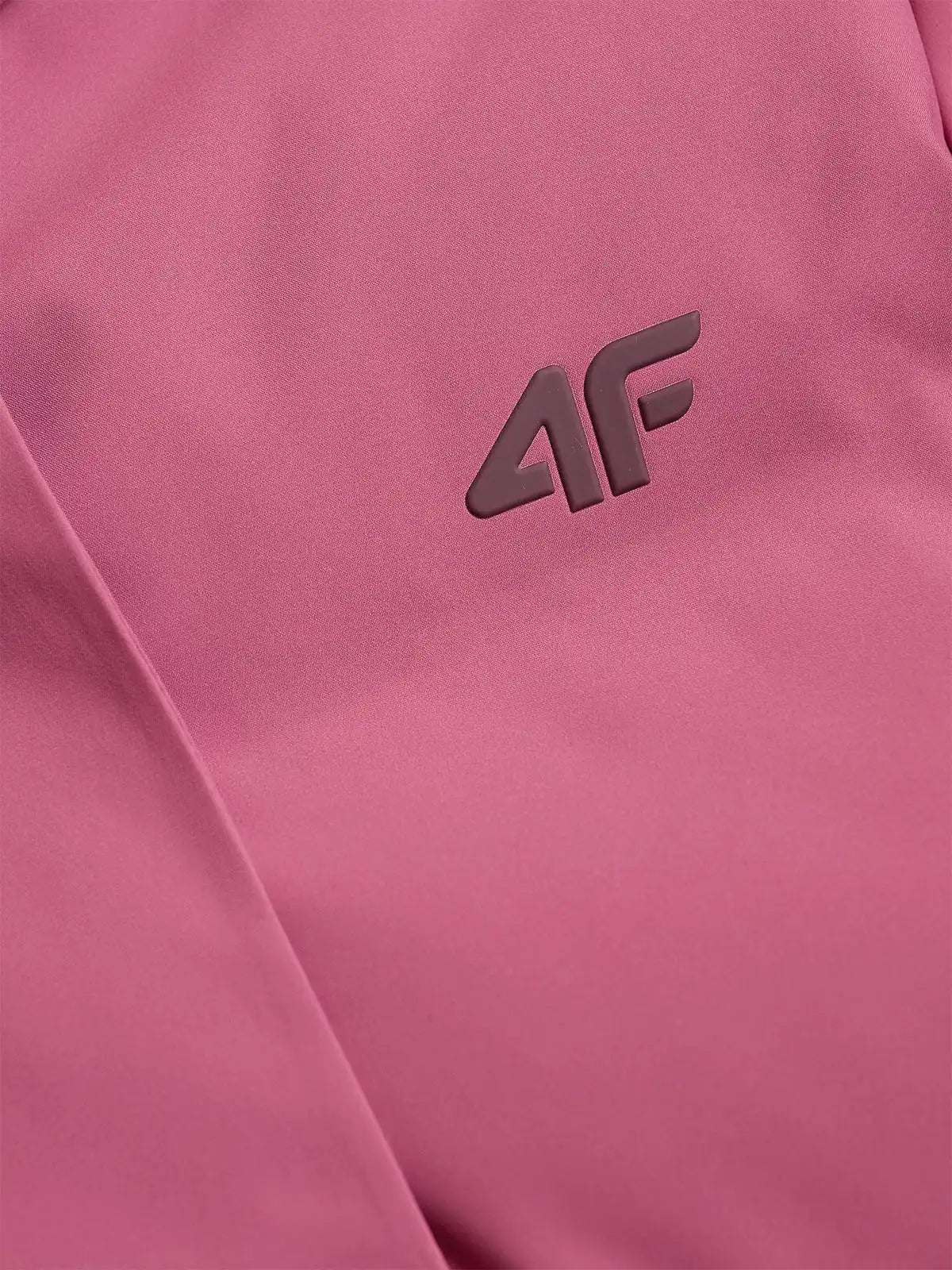 Женский пуховик с капюшоном 4F F0927 4FWAW26TDJAF0927 dark pink