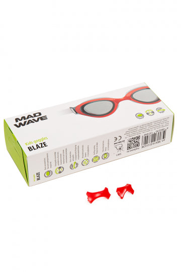 Ochelari de înot pentru copii Mad Wave M0414 03 0 02W Blaze Kids goggles, White