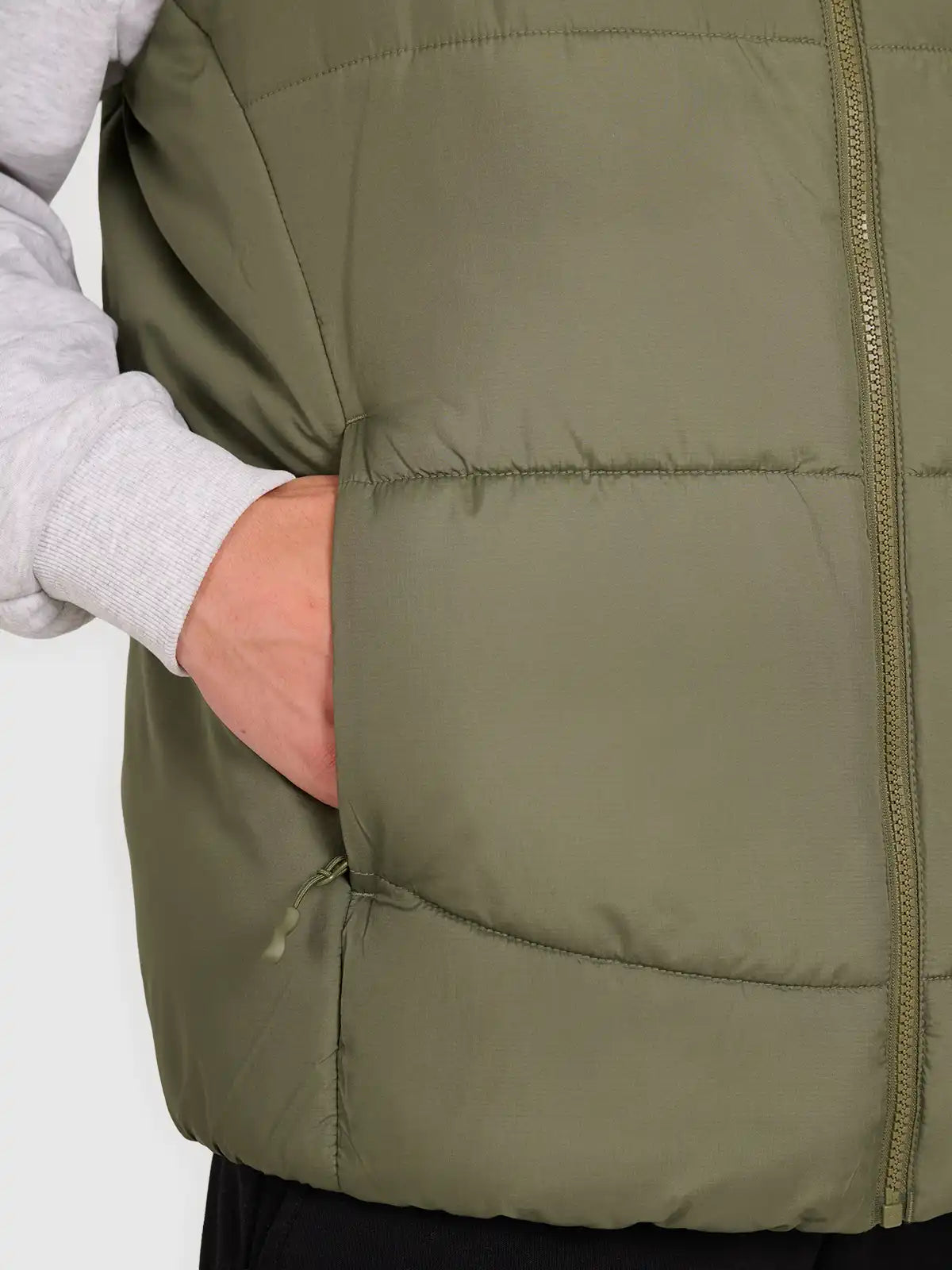 Vestă pentru bărbați  4F M295 4FRAW25TVJAM295 khaki