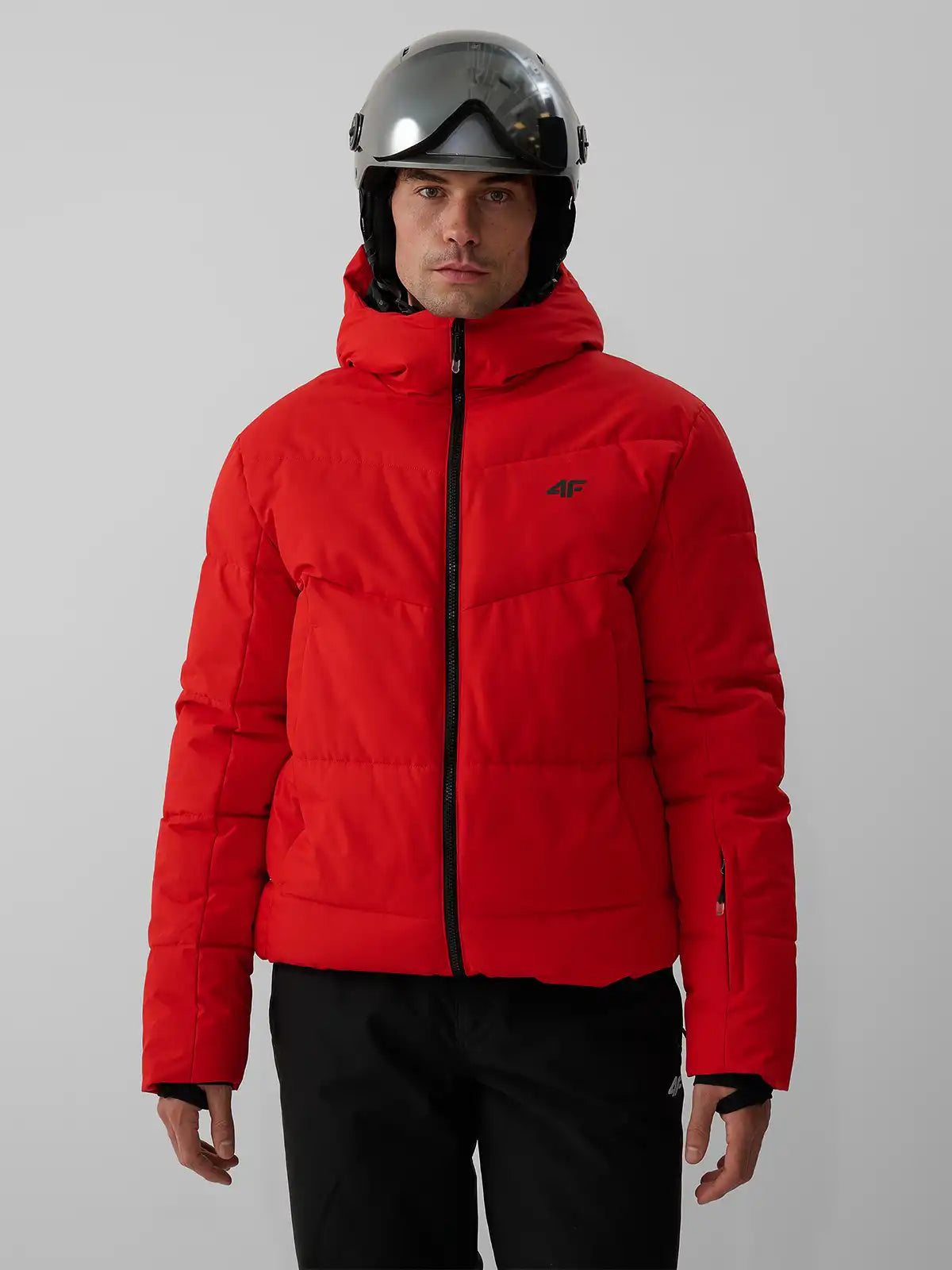 Geacă de ski pentru bărbați 4F M1204 4FWAW26TTJAM1204 red