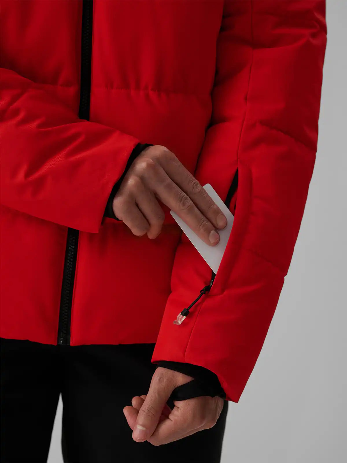 Geacă de ski pentru bărbați 4F M1204 4FWAW26TTJAM1204 red