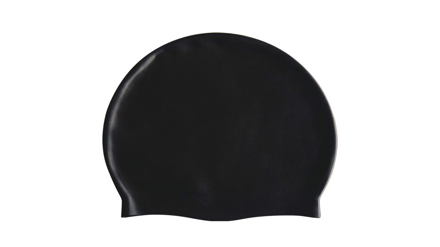 Căciulă pentru înot Swimfit Large Solid Cap black/blue 302095