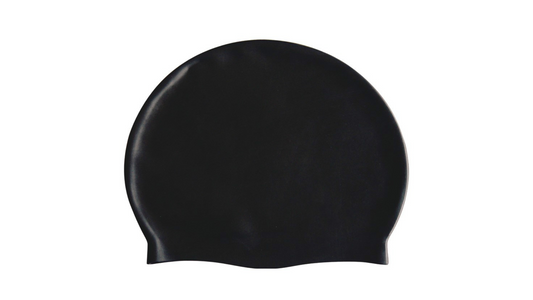 Căciulă pentru înot Swimfit Large Solid Cap black/blue 302095