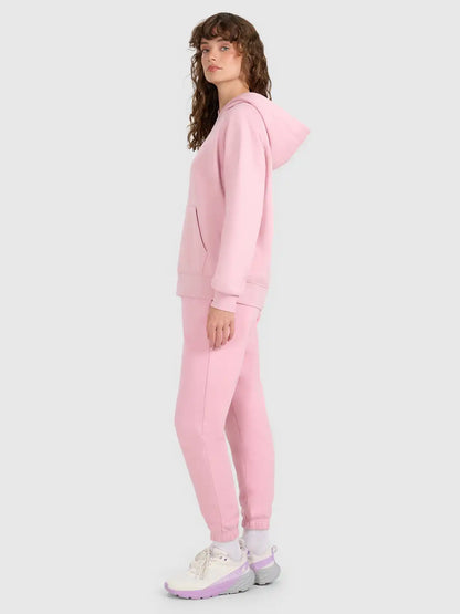 Женский батник с капюшоном 4F F1764 4FWMM00TSWSF1764 light pink
