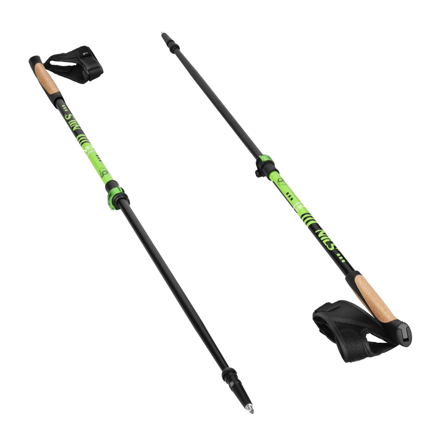 Bețe pentru mersul nordic  Abisal Alu Nordic Walking Poles Nils NW8611