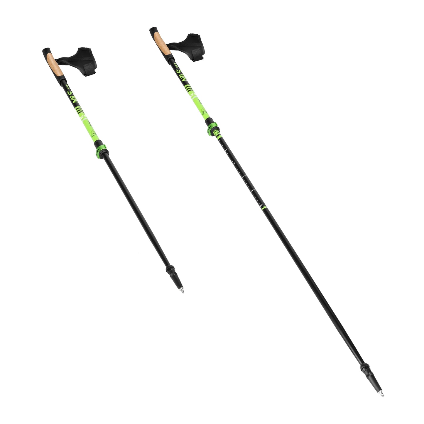 Bețe pentru mersul nordic  Abisal Alu Nordic Walking Poles Nils NW8611