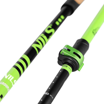 Bețe pentru mersul nordic  Abisal Alu Nordic Walking Poles Nils NW8611